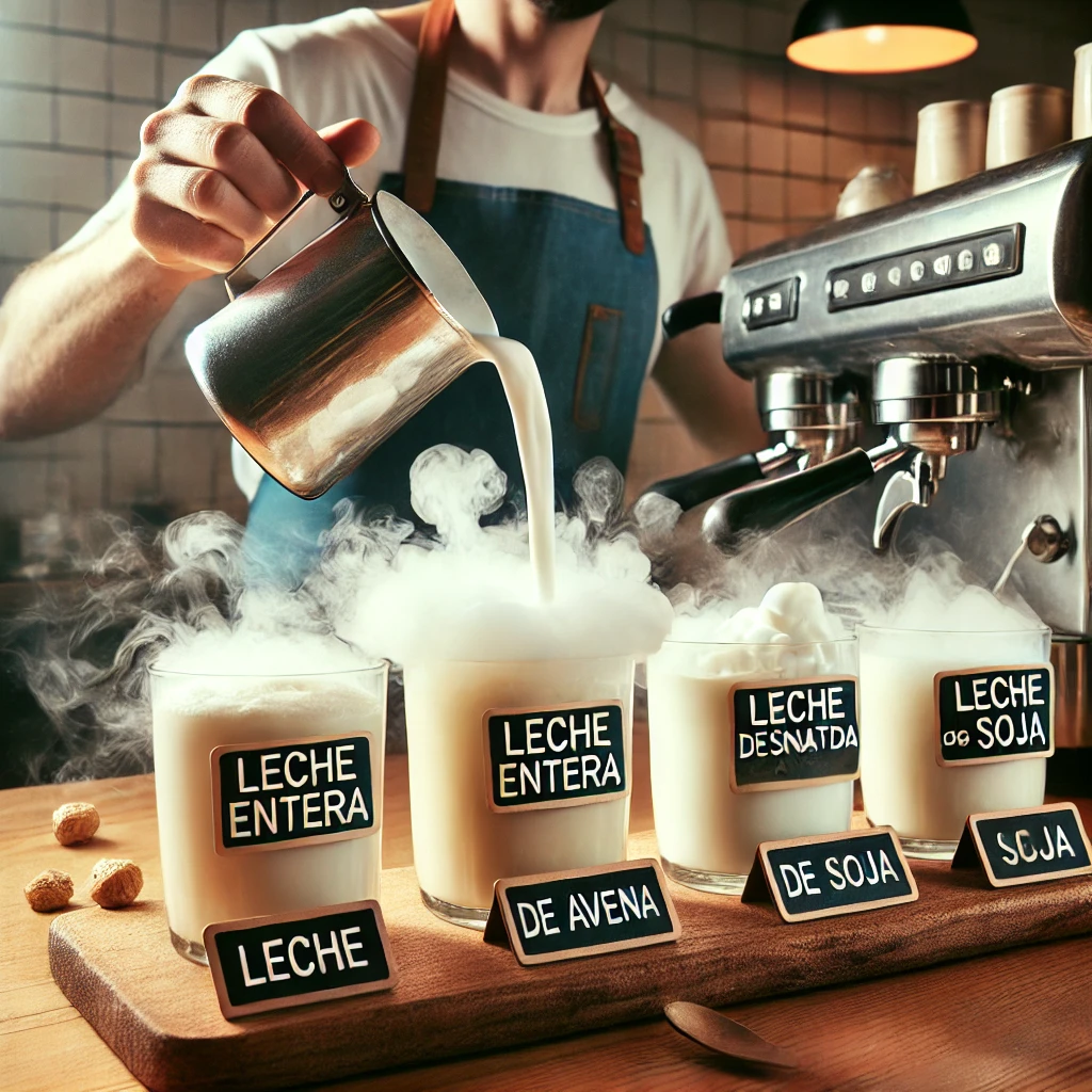 Mejor leche para espumar